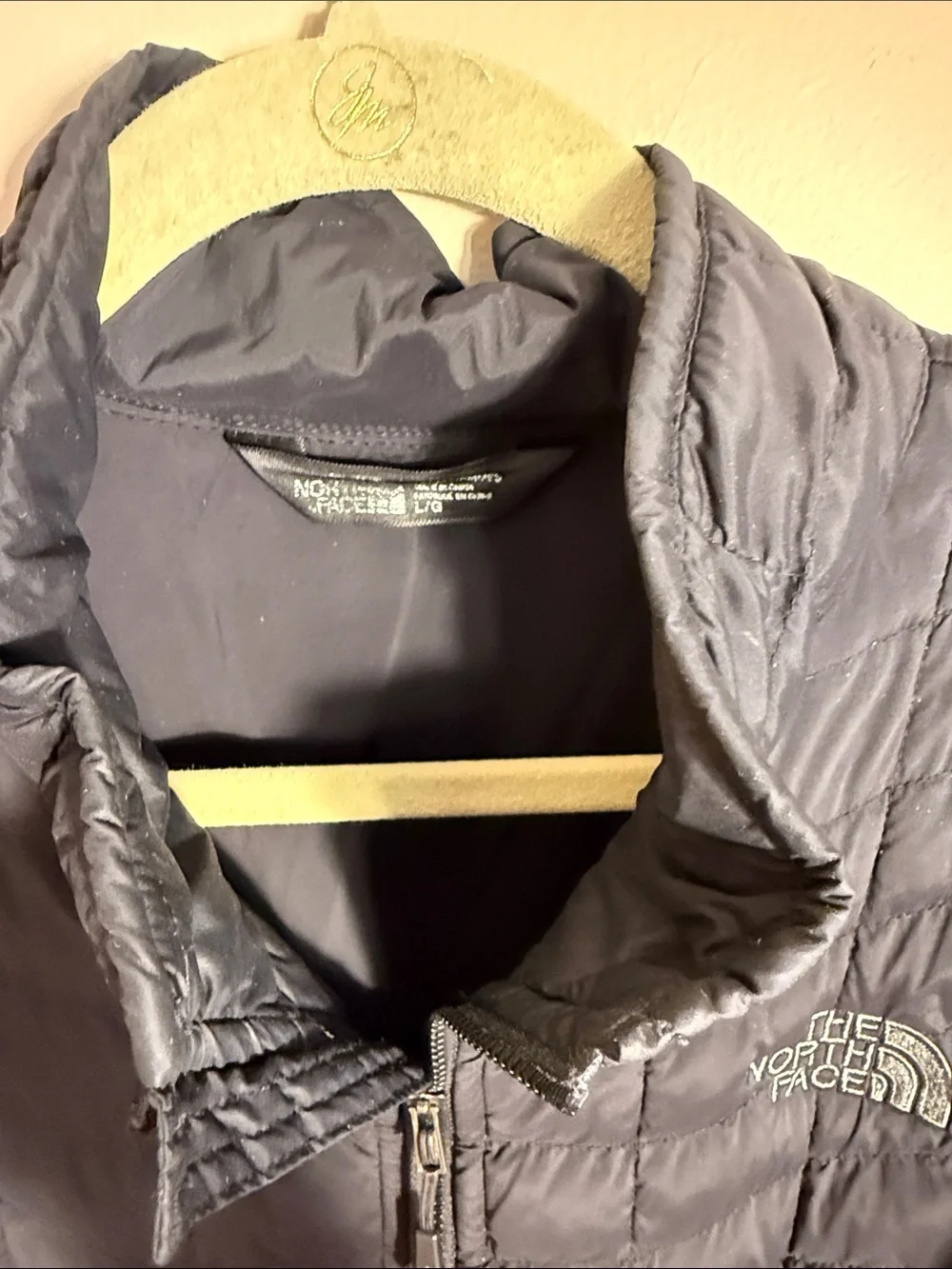 The North Face Black Quilted Insulated Puffer Jacket